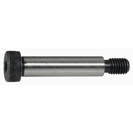 Midwest Fastener Shoulder Screw, M1.50 Thr Sz, 16mm Thr Lg, Steel, 2 PK 930754